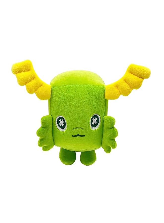 TechMax Solution لعبة TechMax Solution القطيفة الخضراء المربعة اللطيفة الناعمة - Image 1